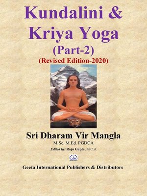 cover image of Kundalini & Kriya Yoga (Part-2) (Revised & Enlarged--2020)